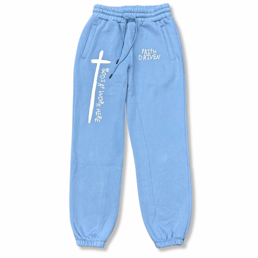 Blue Sweatpants